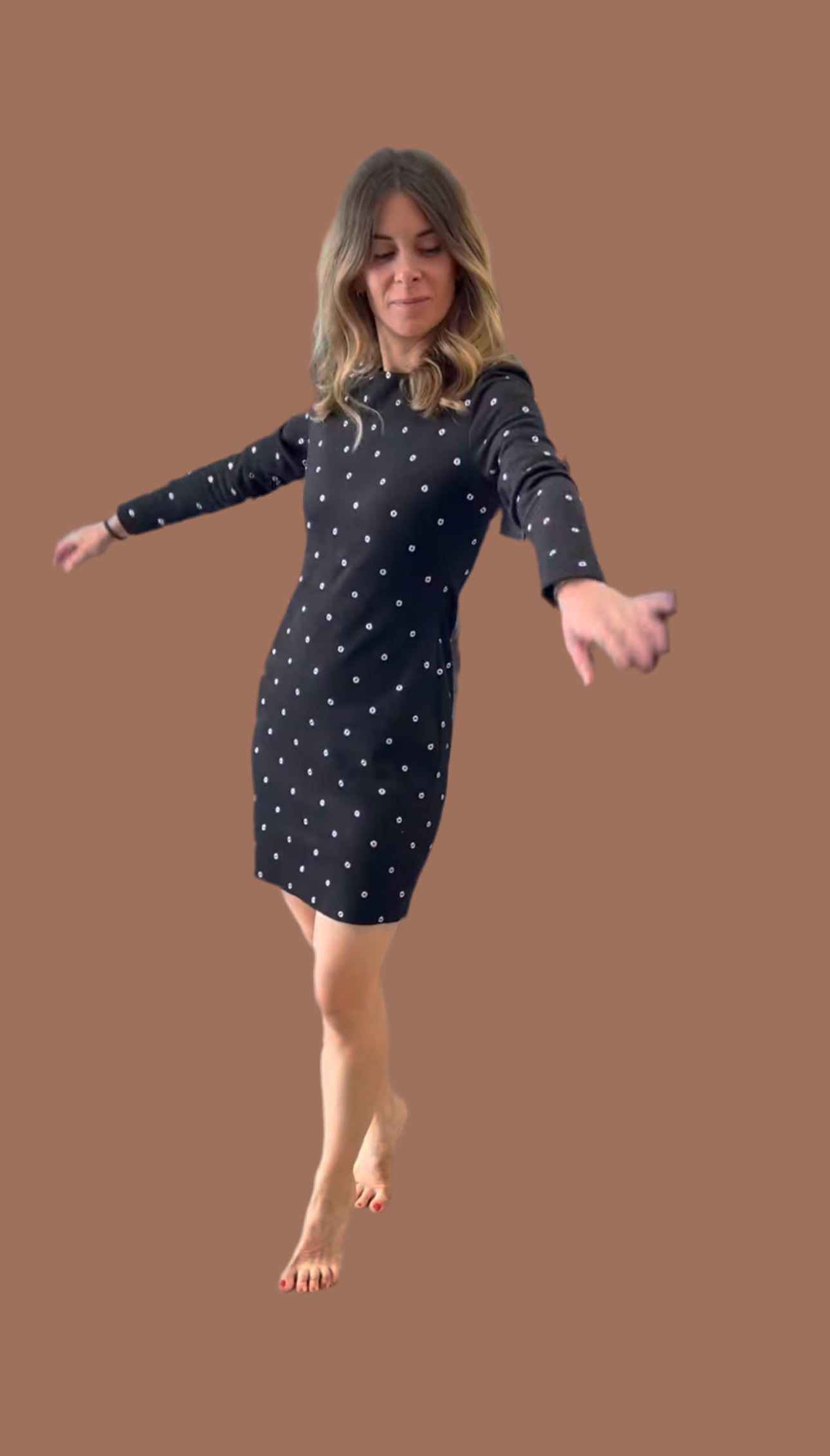 Robe courte ROLINDA à rivets