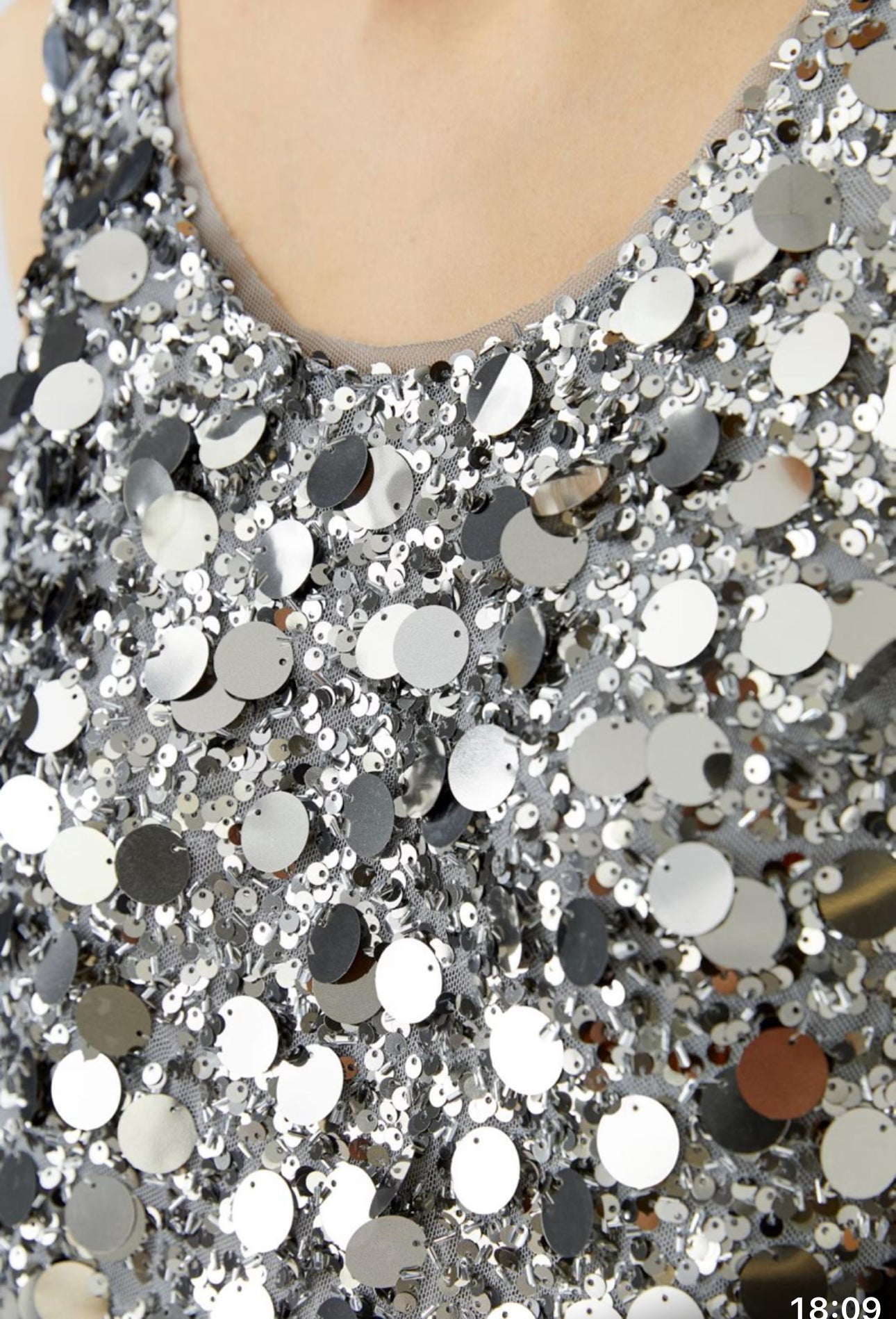 Top paillettes 95123 métal