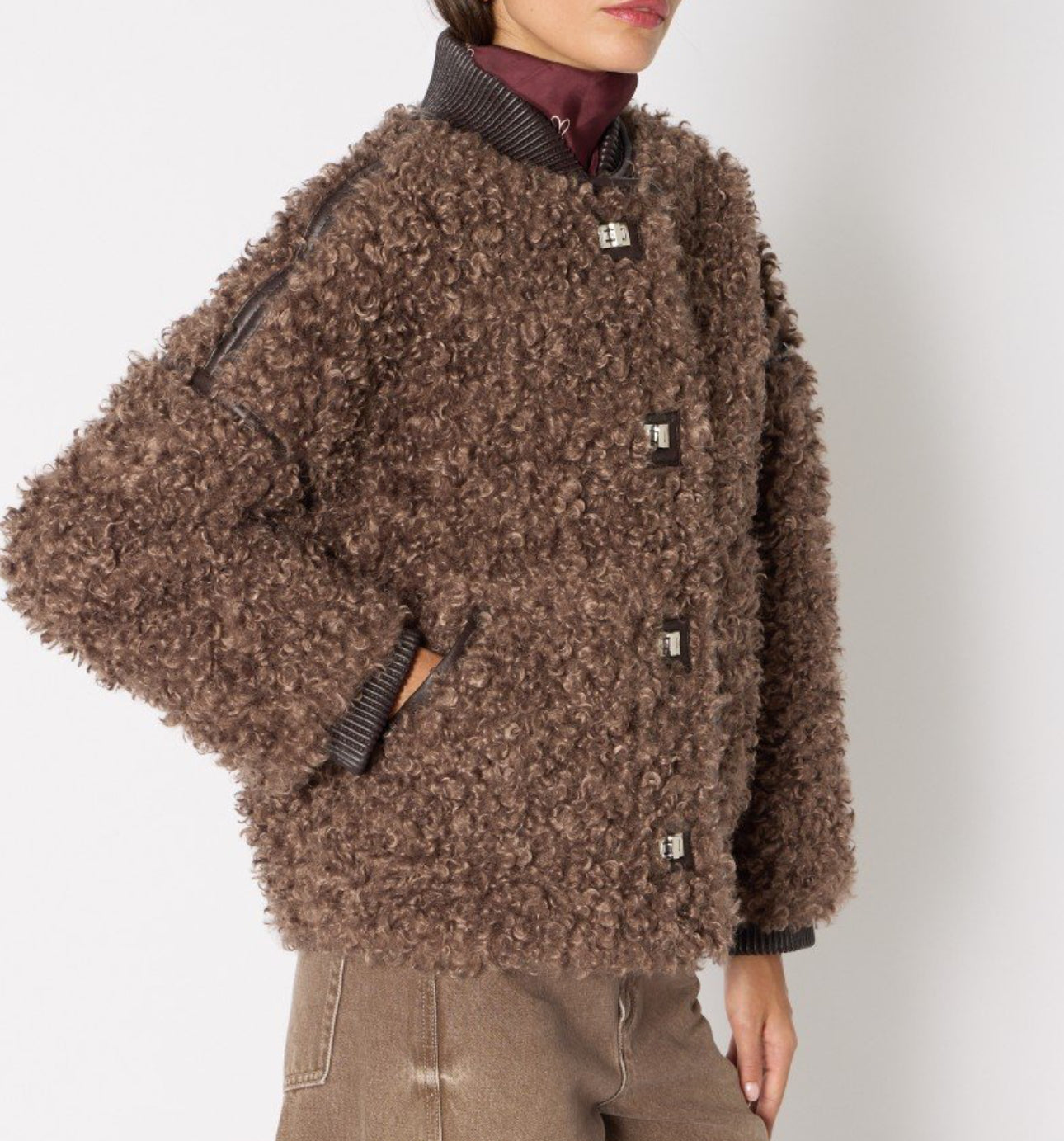 Manteau court GILIAN FAUSSE FOURRURE