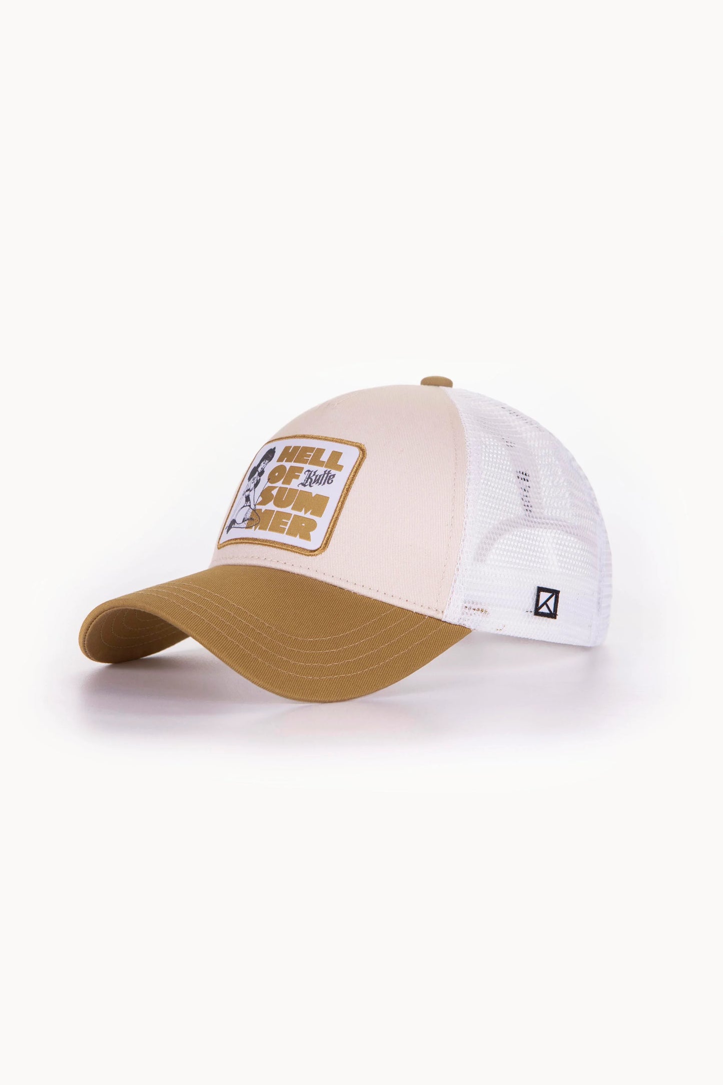 Casquette motif pin up off white