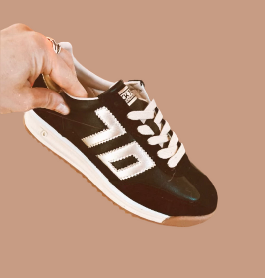 Back 70 jogger black gold