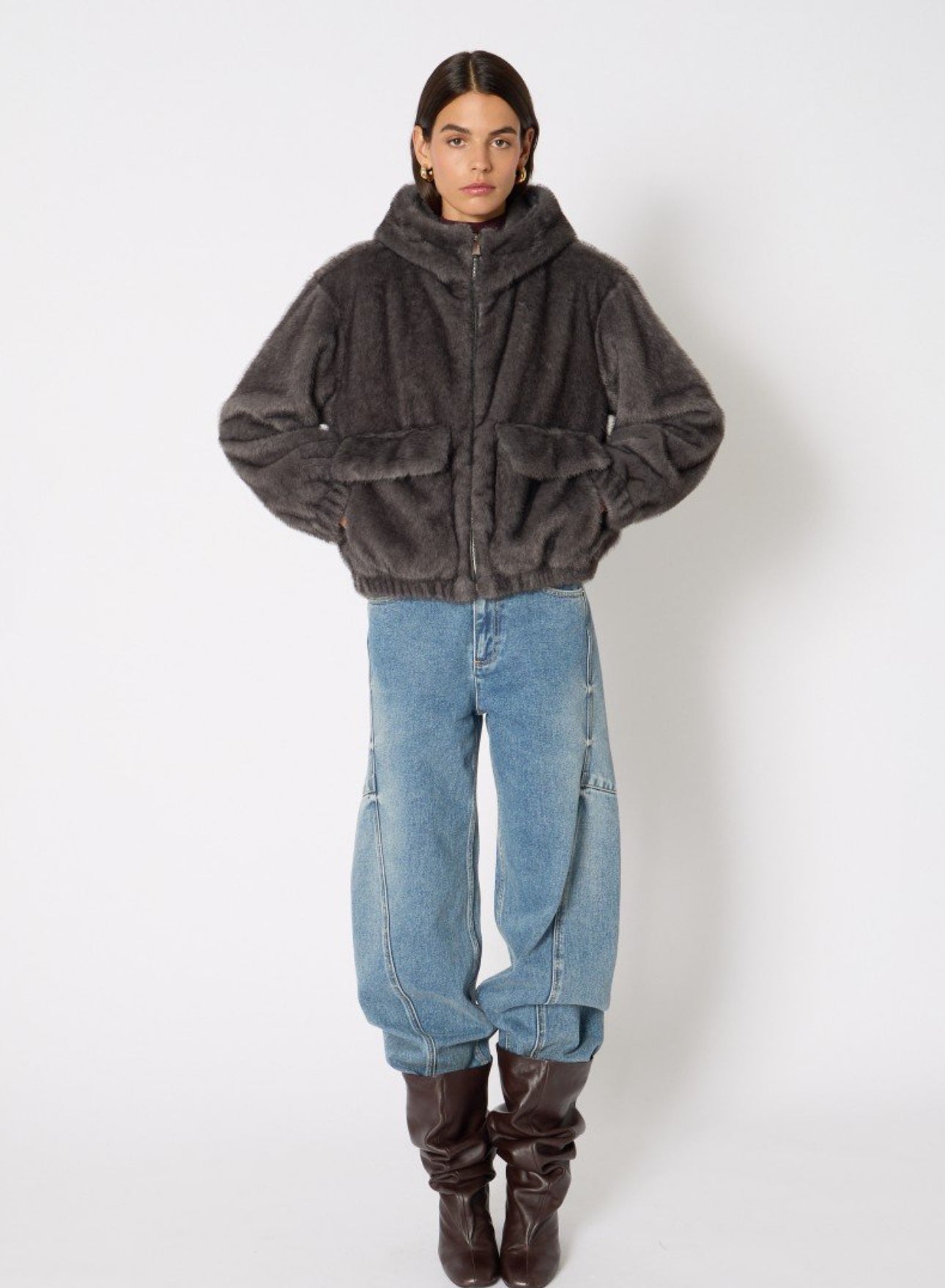 Blouson VATOULO Fausse fourrure