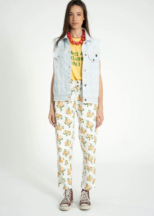 Blouson s/manches jeans