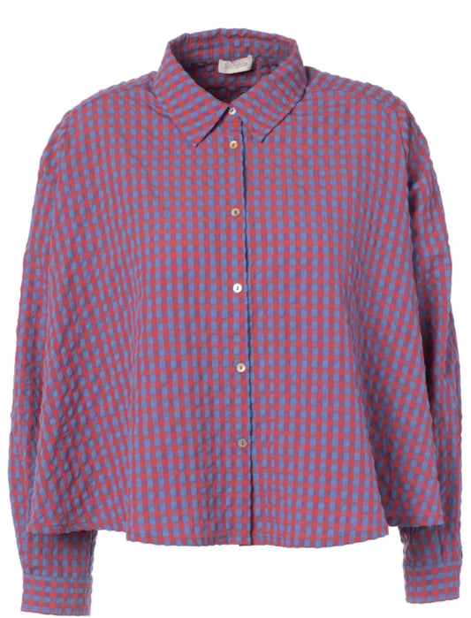 Chemise LANA poppy red