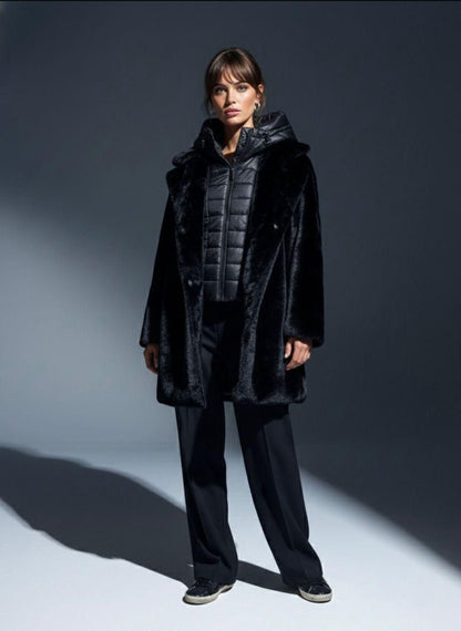 Manteau fausse fourrure K93472923