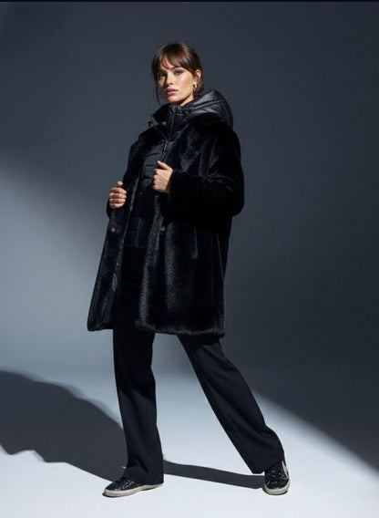 Manteau fausse fourrure K93472923