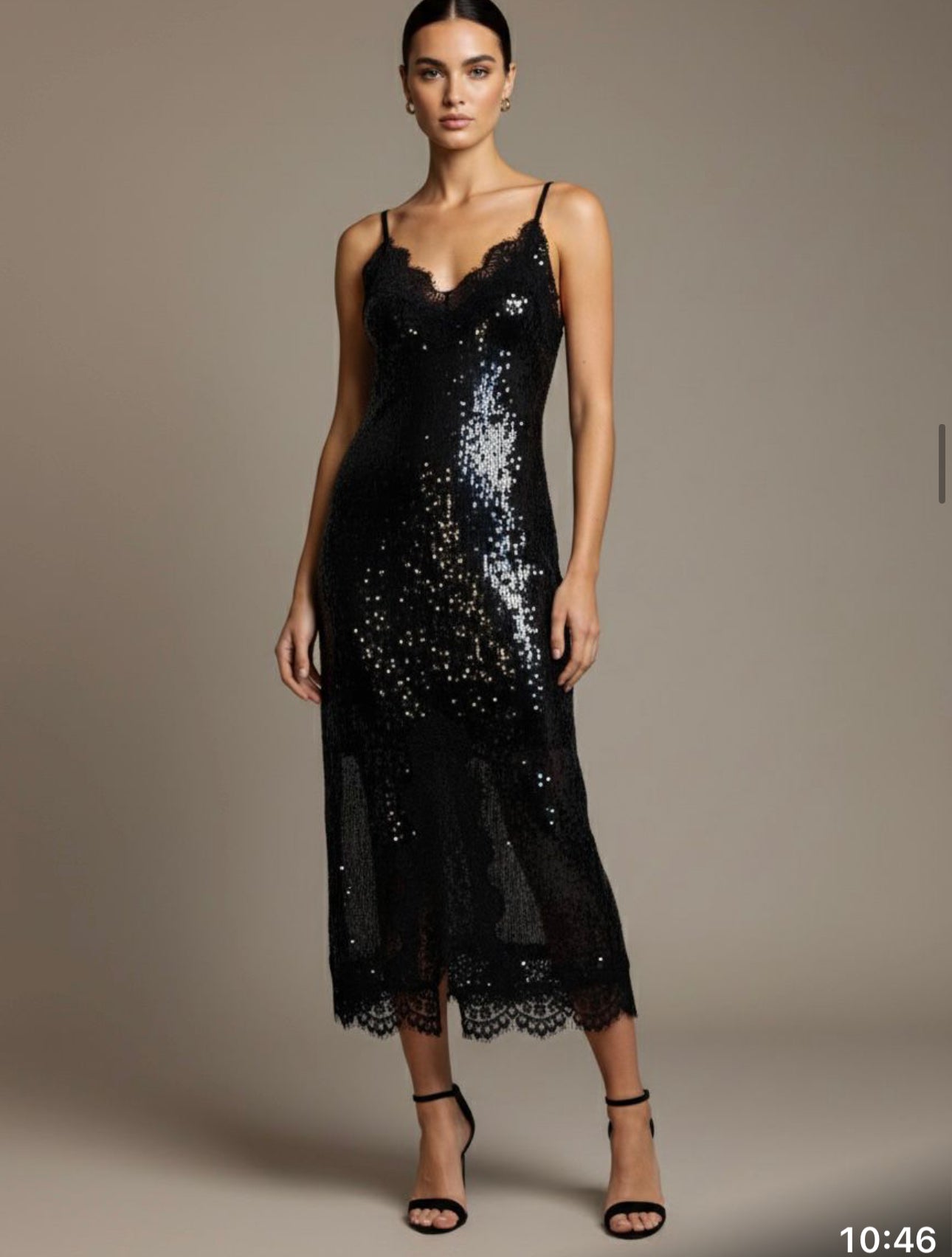 Robe sequins A319Y065