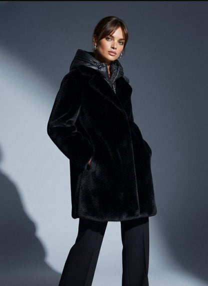 Manteau fausse fourrure K93472923