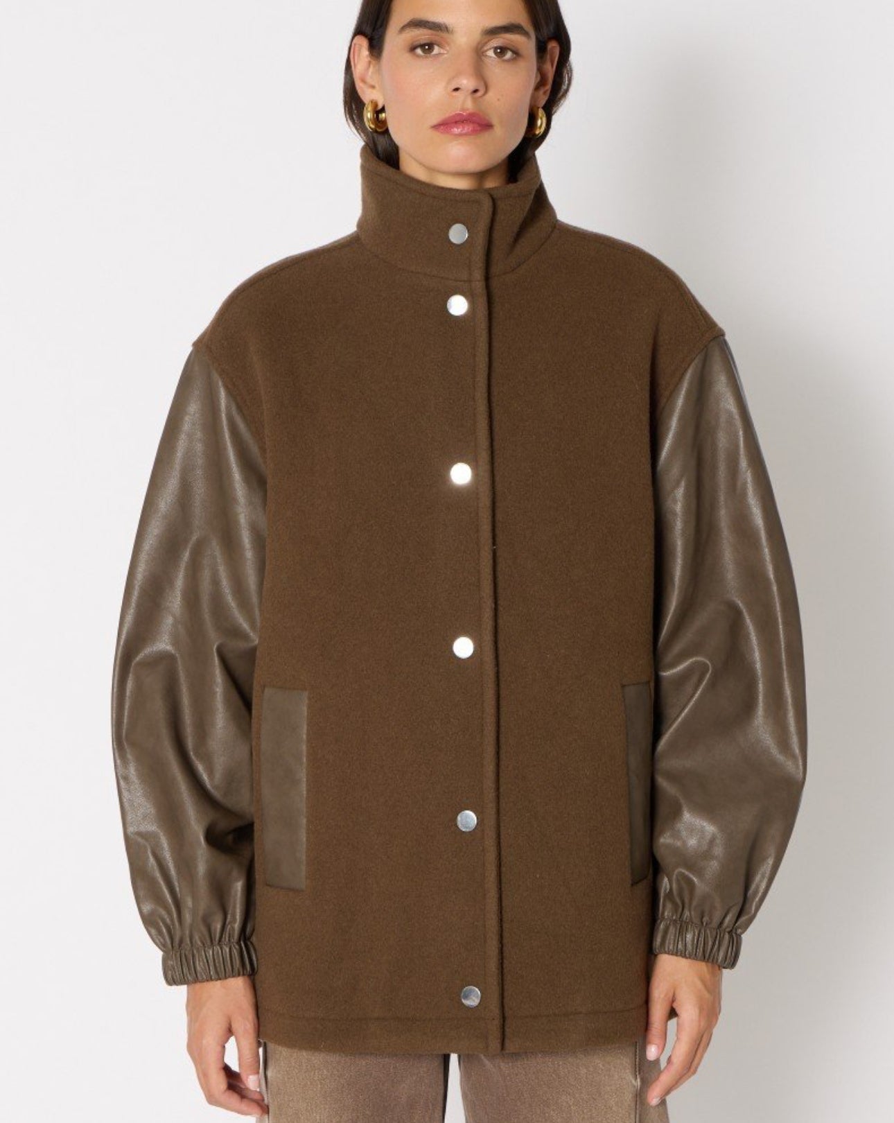Blouson GILA bi matière