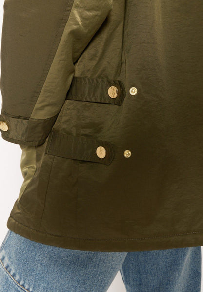 Piupiu parka doublée fausse fourrure
