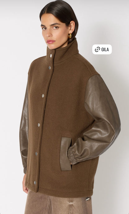 Blouson GILA bi matière