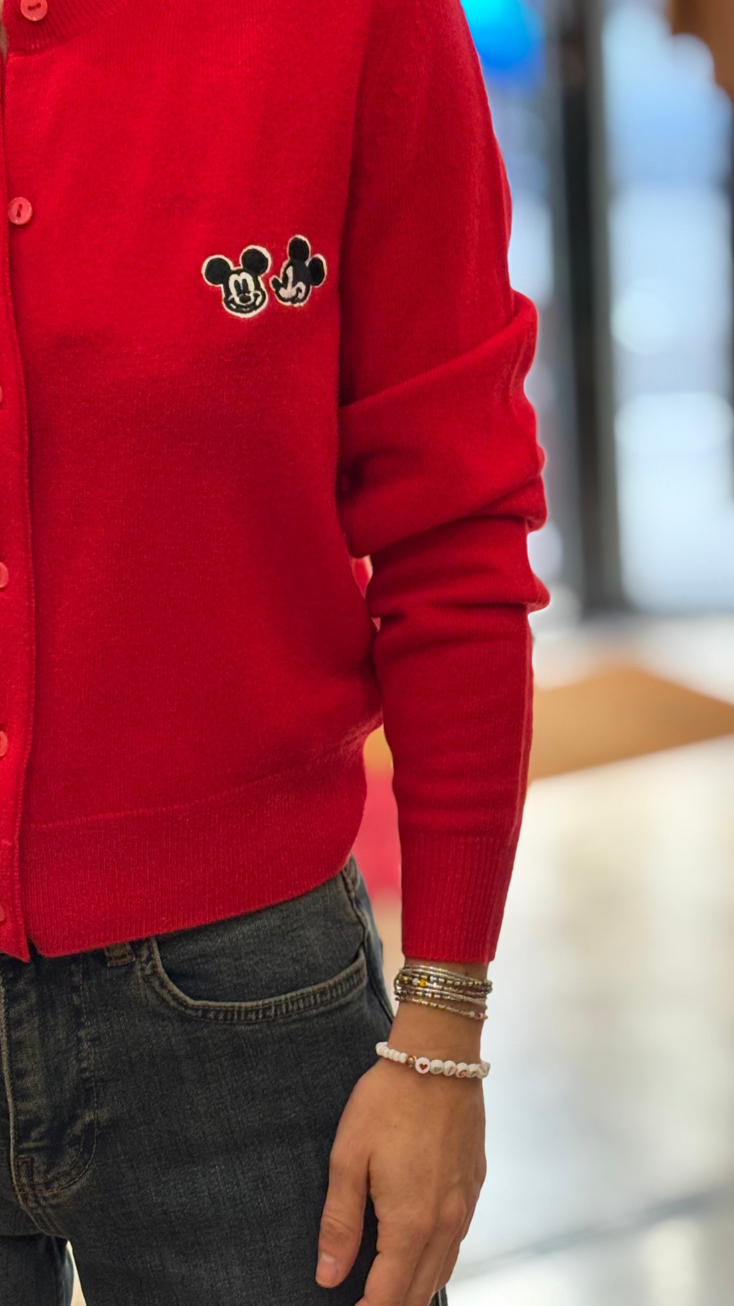 Cardigan MYCOOLRED Patch