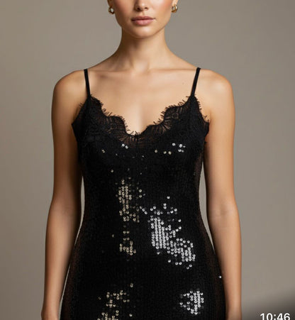 Robe sequins A319Y065