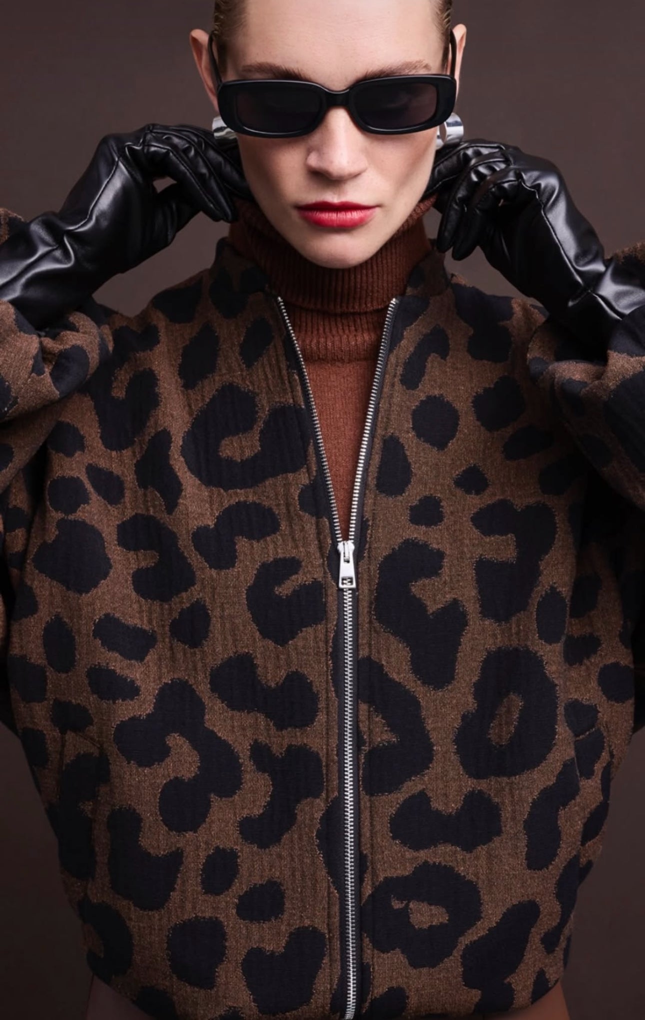 BLOUSON VHD3KCJ MARRON