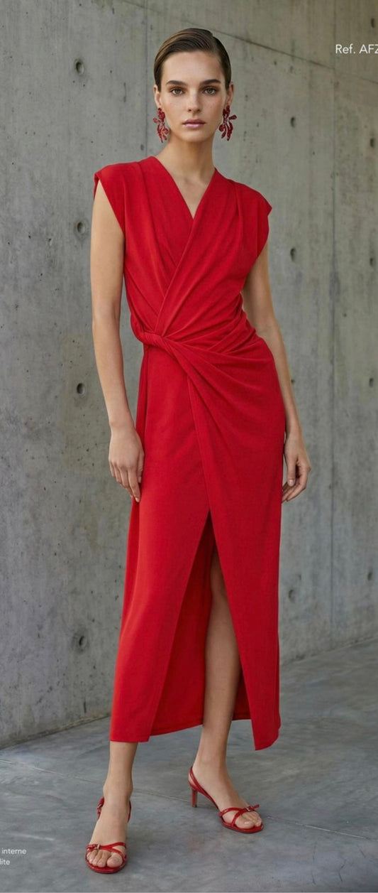 Robe AFZCLJQ rouge