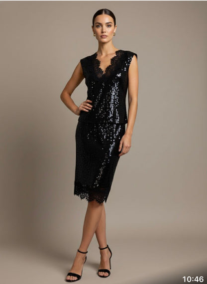 Jupe sequins G319Y059