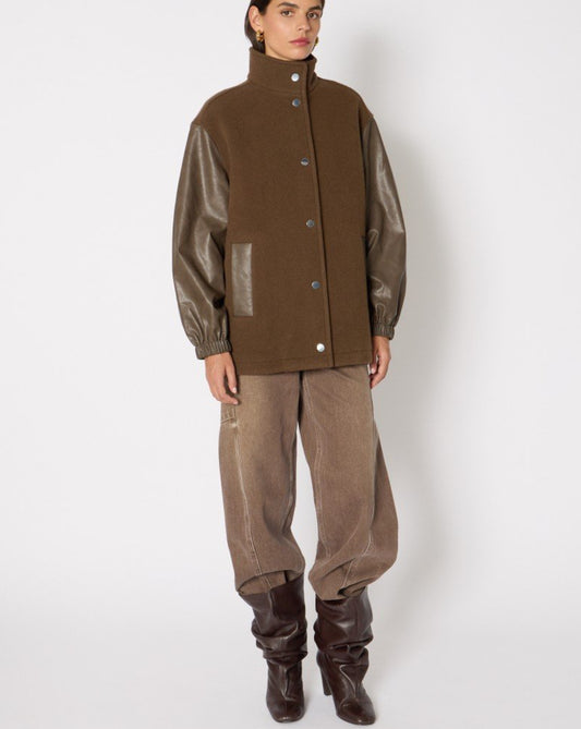 Blouson GILA bi matière