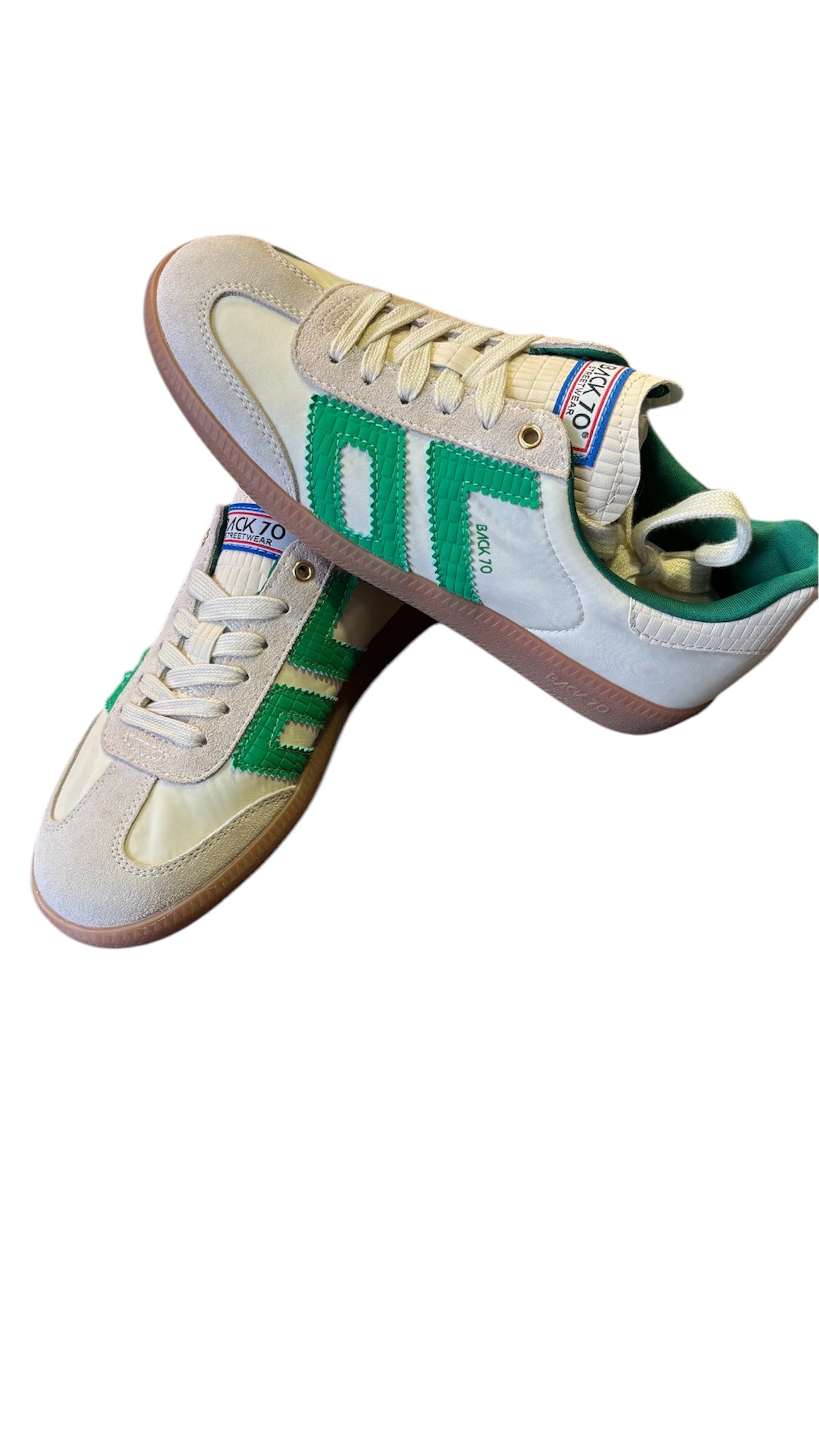 BACK70 Ghost beige/green