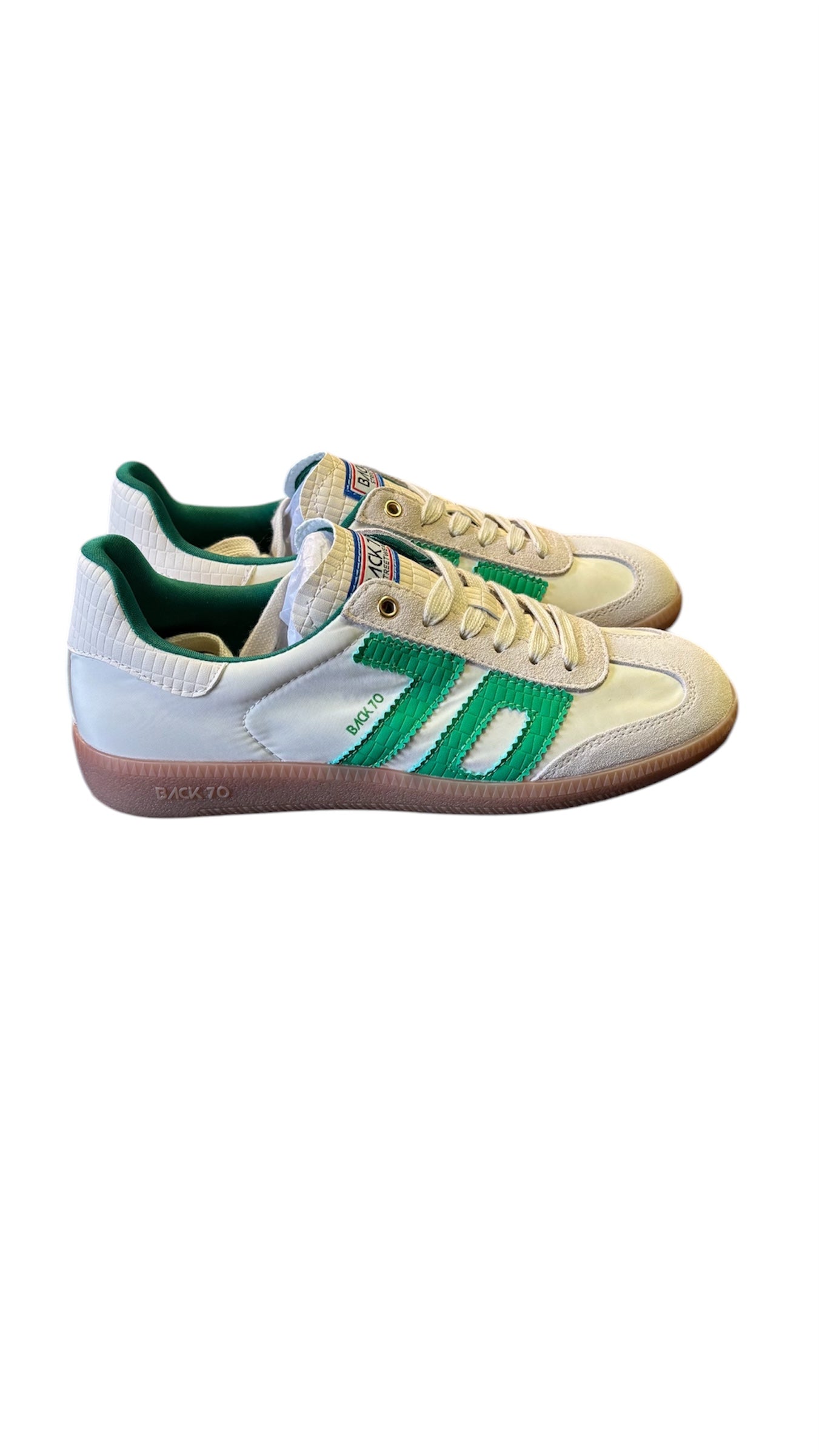 BACK70 Ghost beige/green