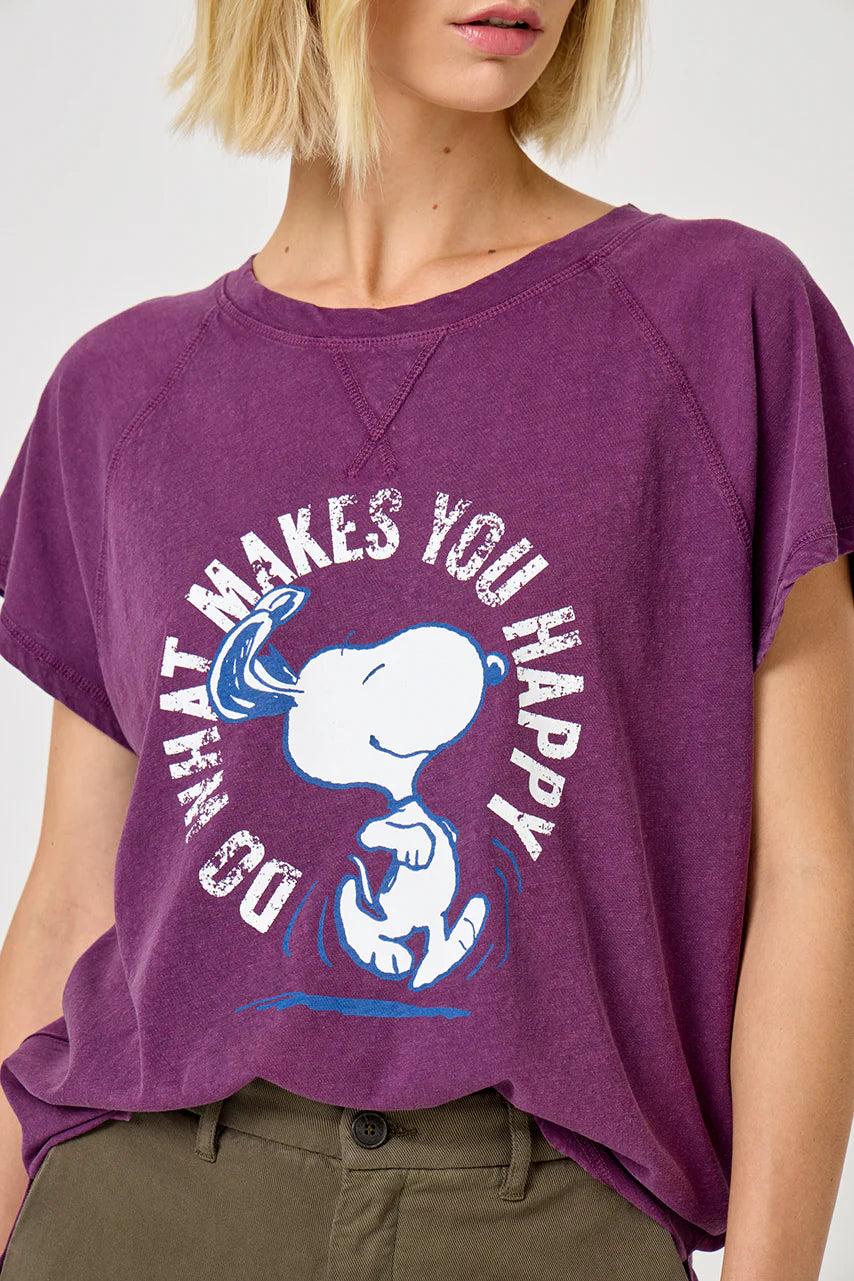 Teeshirt Snoopy TSH2519 purple