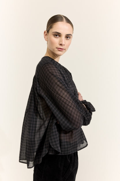 Jewel blouse black