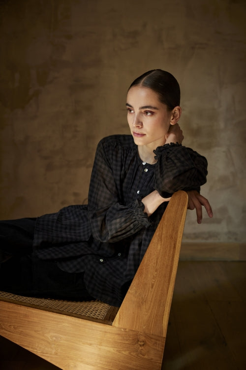Jewel blouse black