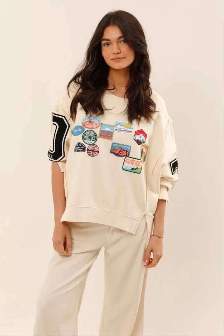 Sweat OLYMPE ivoire