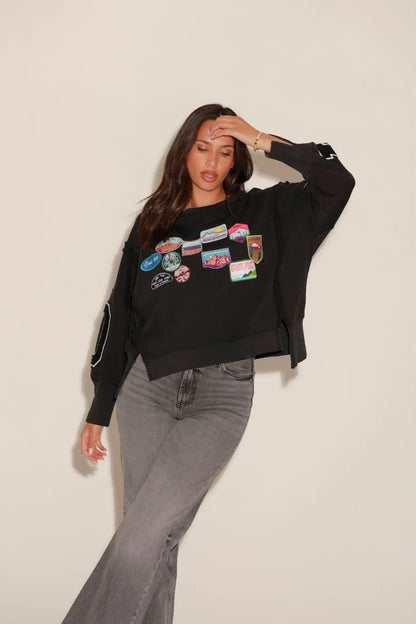 Sweat OLYMPE Black