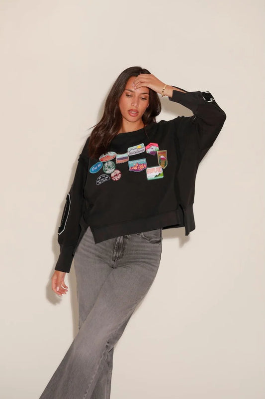 Sweat OLYMPE Black