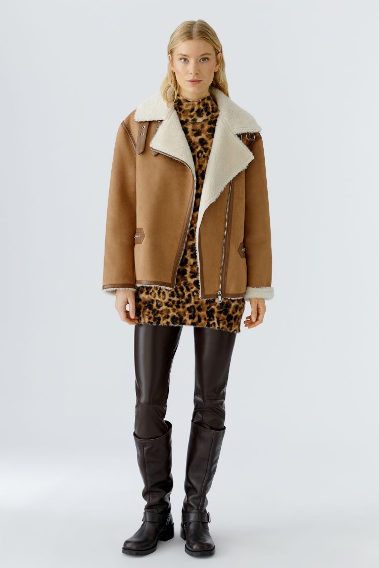 Blouson fausse fourrure 86733