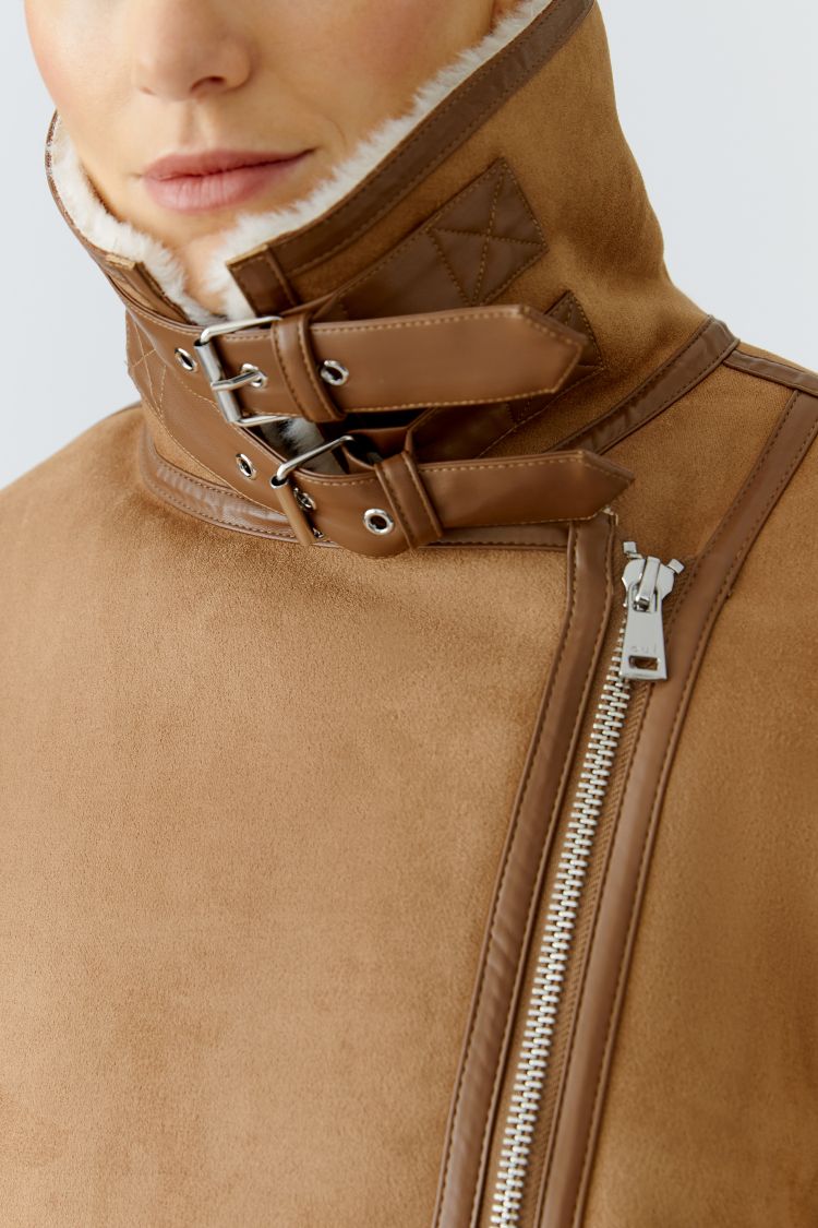 Blouson fausse fourrure 86733