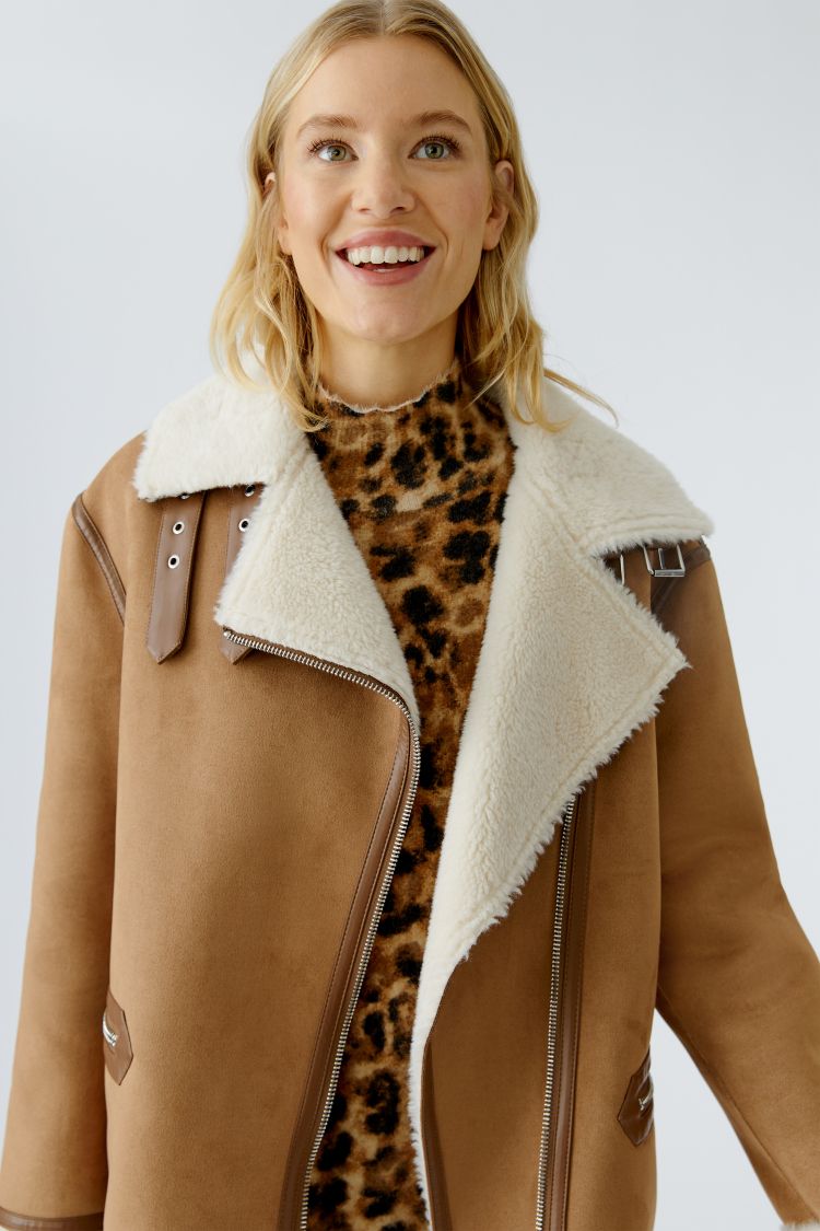 Blouson fausse fourrure 86733