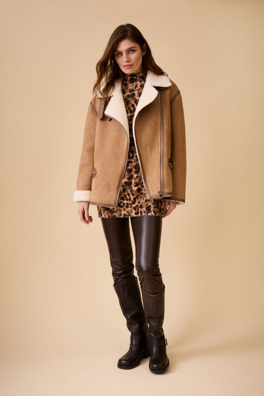 Blouson fausse fourrure 86733