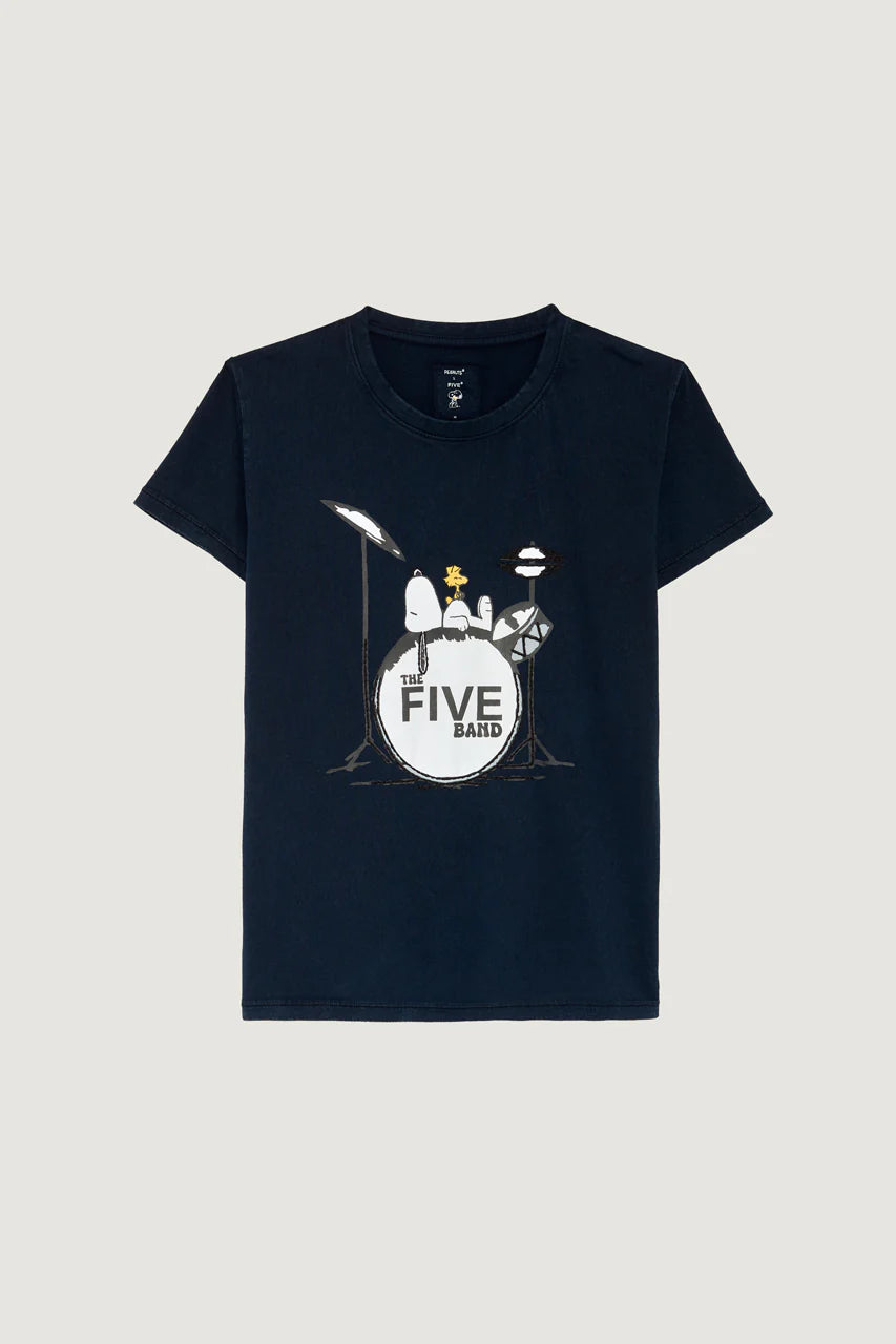 Teeshirt five jeans TSH2520 navy