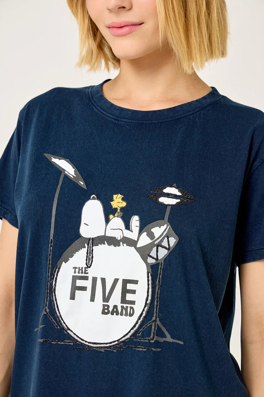 Teeshirt five jeans TSH2520 navy