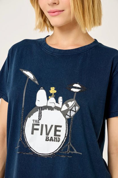 Teeshirt five jeans TSH2520 navy