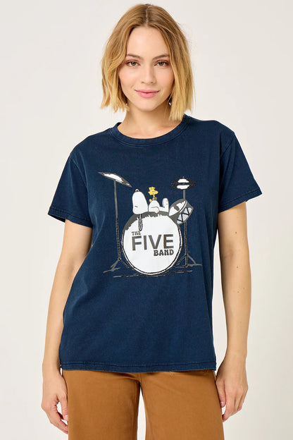 Teeshirt five jeans TSH2520 navy