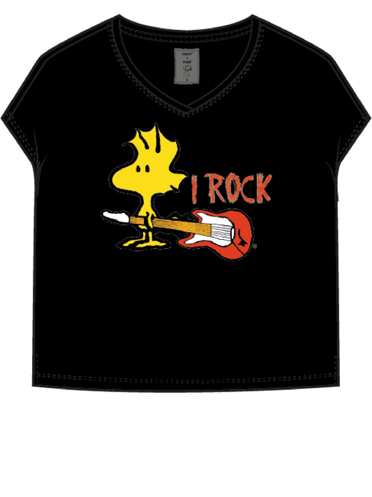 Teeshirt Woodstock noir tsh2518