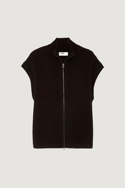 Gilet sans manche zipé GW2512 noir