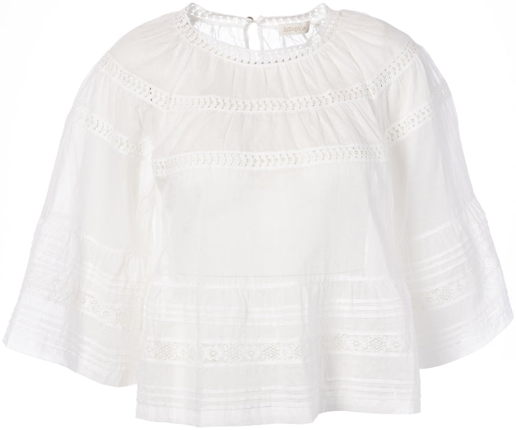 Blouse LYNDSEY blanche